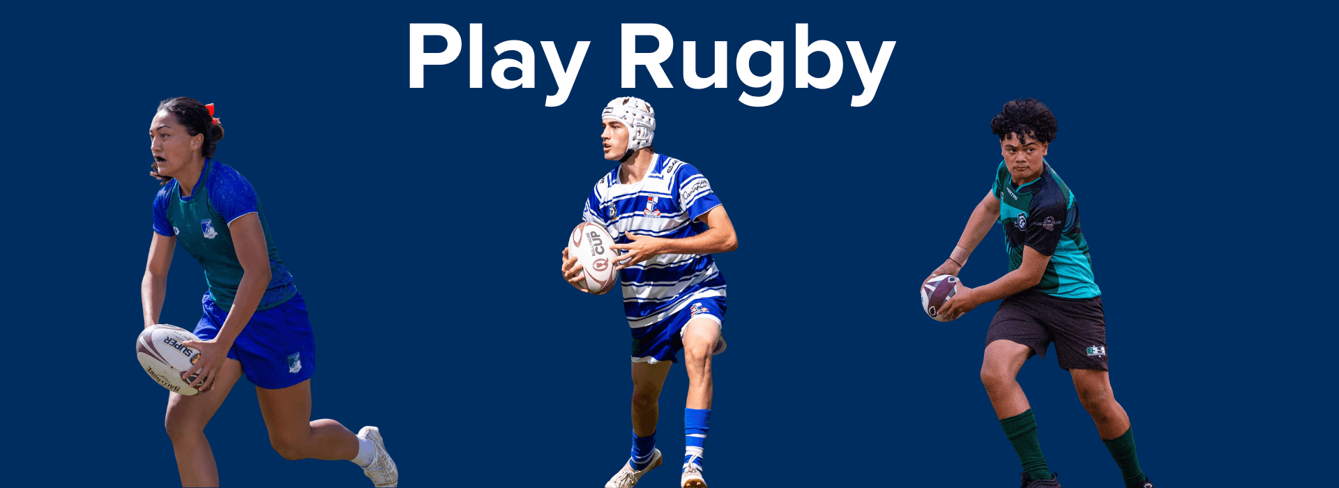 Play Rugby Banner - QRU